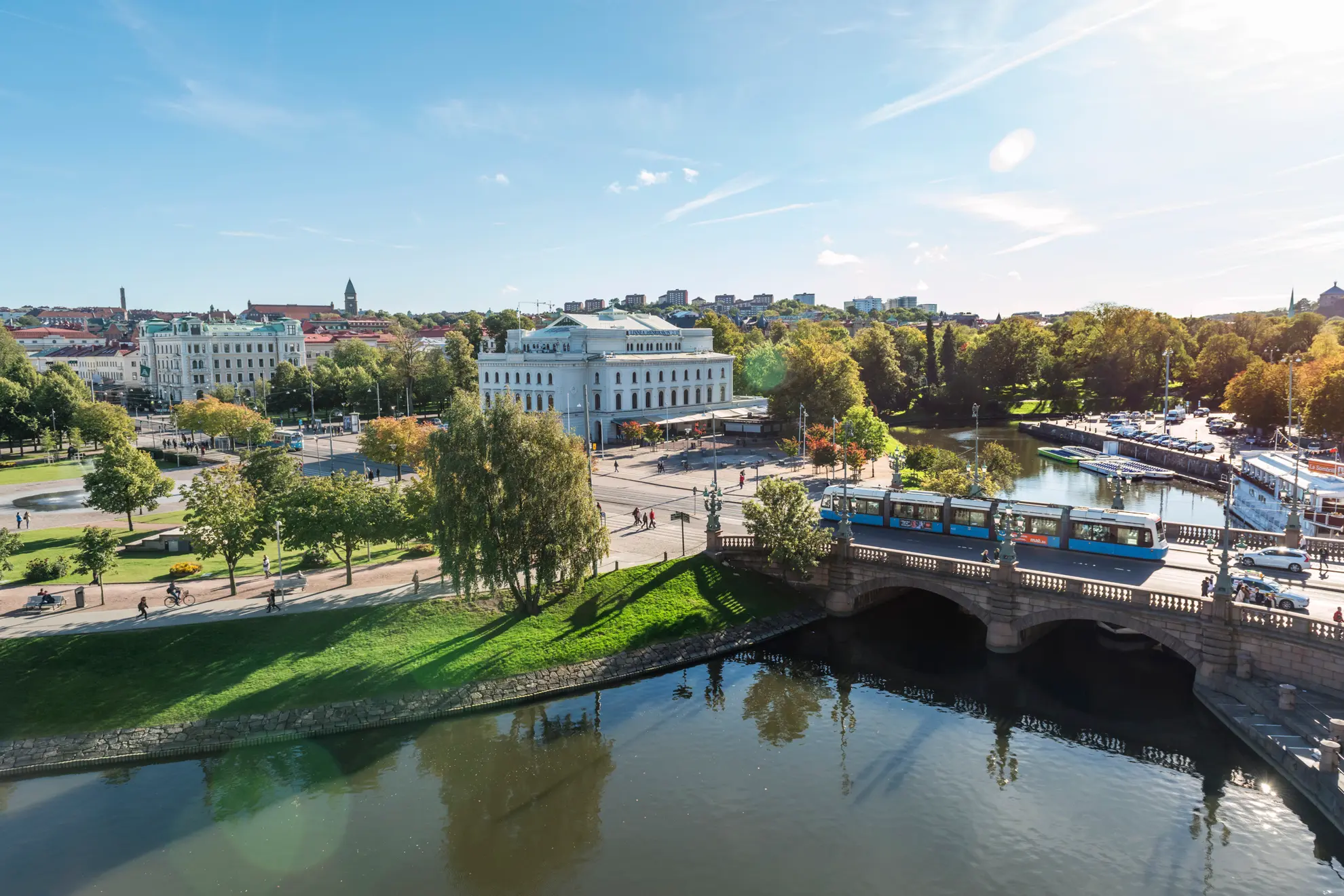 Kartöversikt över Göteborg, Inom Vallgraven